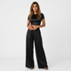Conjunto fluido de top corto