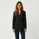 Blazer largo de corte entallado
