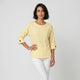 Blusa fluida | diseño de rayas diagonales | comodidad ligera y favorecedora