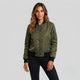 Chaqueta bomber de corte entallado