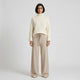 Conjunto de punto con pantalón ancho