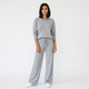 Conjunto de punto con pantalón ancho