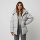 Chaqueta acolchada de cuello alto