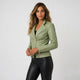 Chaqueta biker de silueta entallada