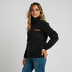 Sudadera polar de cuello alto