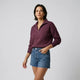 Jersey de punto con media cremallera | cuello alto estructurado | aporta comodidad y estilo relajado