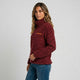 Sudadera polar de cuello alto