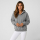 Sudadera amplia con cuello abierto