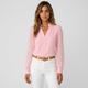 Blusa fluida de manga abullonada